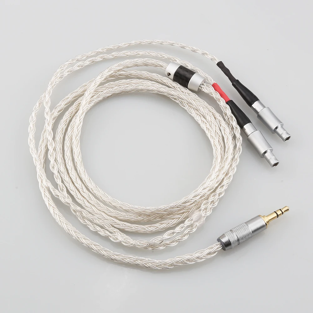 Audiocrast 16 Core OCC посеребренный кабель для наушников Sennheiser HD800 HD800s HD820s HD820 Enigma акустика