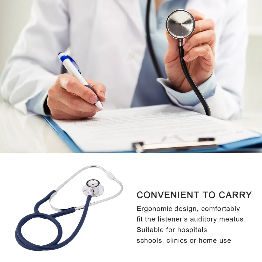 Портативный стетоскоп с одной головкой профессиональный кардиологический