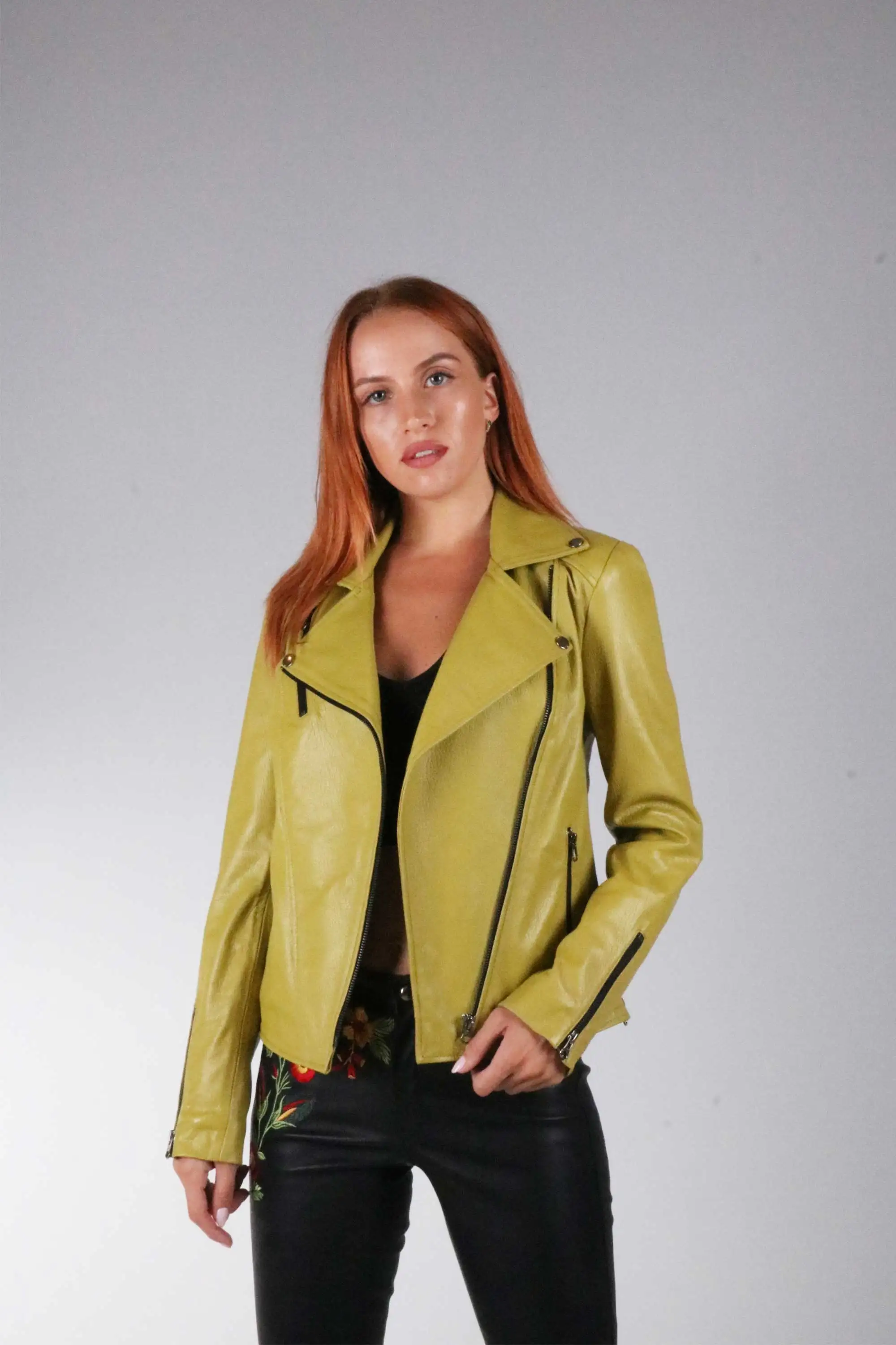 

Женская кожаная куртка, женская кожаная куртка, 100% натуральная кожа ручной работы, ручная работа