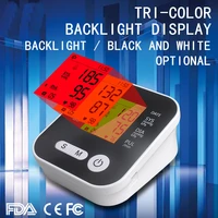 digital blood pressure monitor wrist voice automatic heart rate pulse medical tonometer meter sphygmomanometer memory