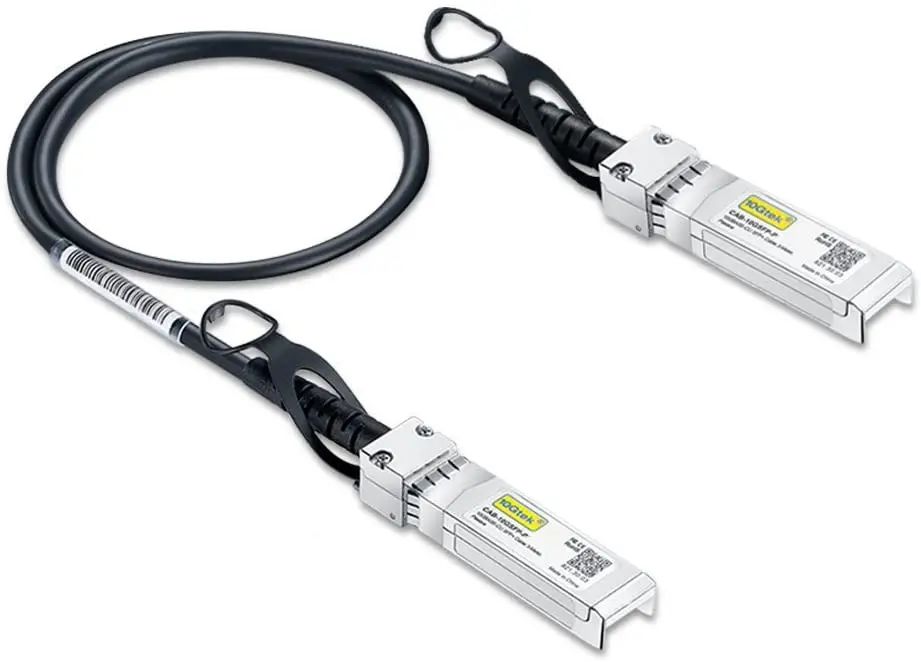 10G SFP+ DAC Twinax Cable Passive 30AWG SFP-H10GB-CU 0.5M/1.65ft for Cisco/Ubiquiti