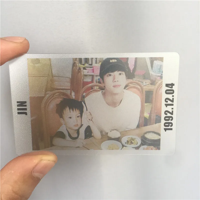 7 шт./компл. Kpop Bangtan мальчики день рождения Ablum ПВХ Lomo карта детство фото JIMIN JUNGKOOK SUGA