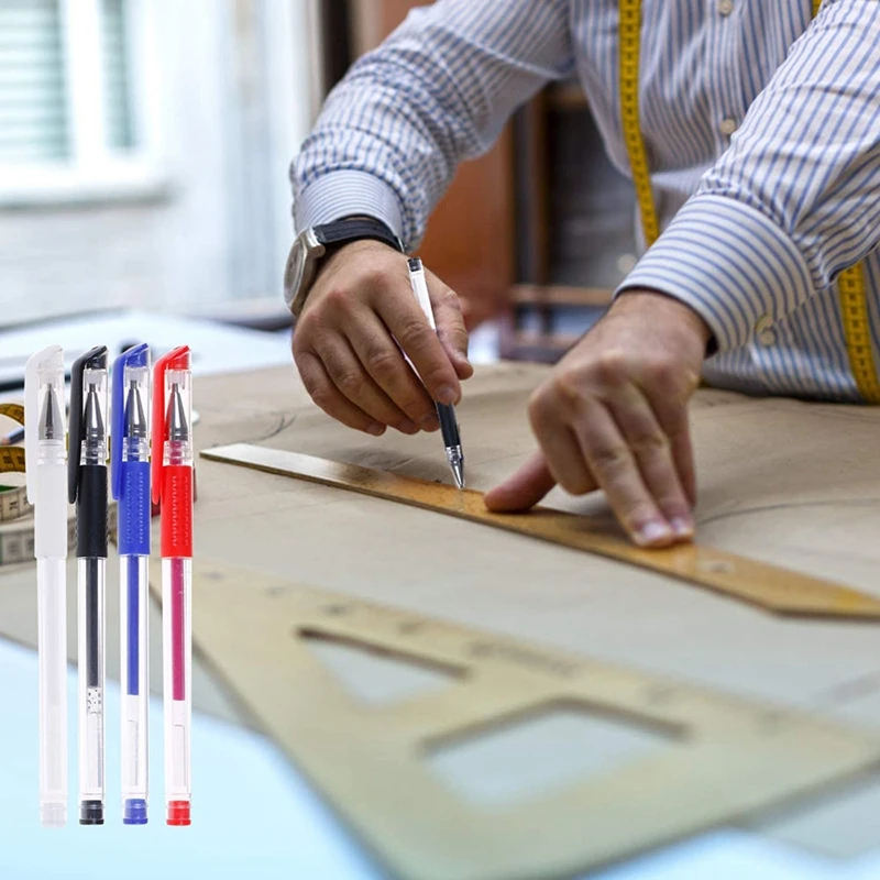 5 шт. термостираемая ручка маркер для ткани мел шитья металлический прибор мерная