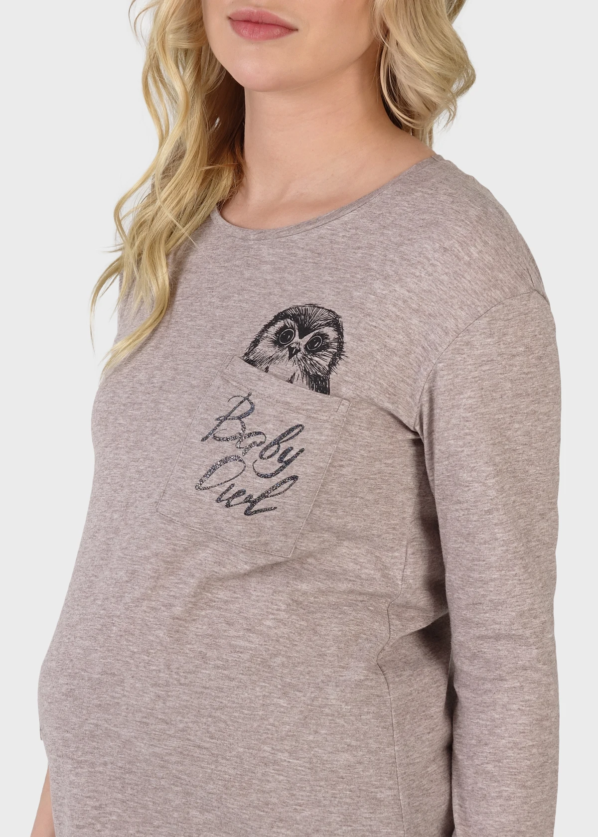 Лонгслив &quotДаниэлла&quot для беременных цвет: бежевый | Мать и ребенок