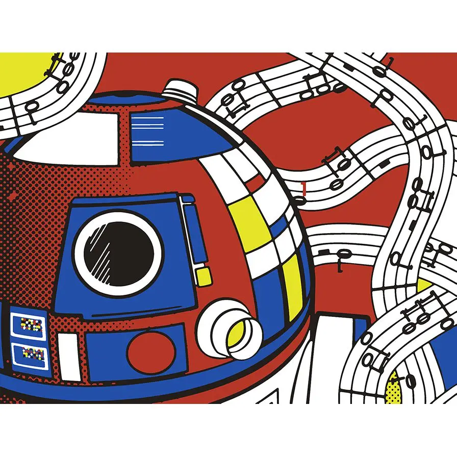 Картина по номерам Р2д2 30 х 40 см - купить выгодной цене |