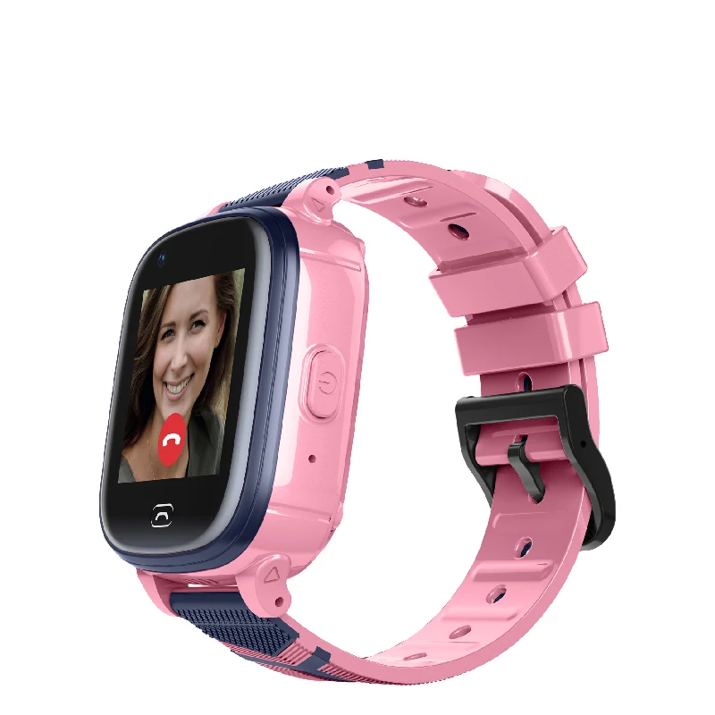 Часы телефон JET Kid Vision 4G детские (1.44 " GPS SIM) розовый/синий|Смарт-часы| |