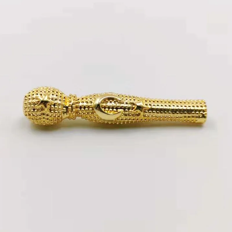 Золотистые бусины с золотым напылением на два года без выцветания аксессуары для