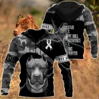 pit bull euthanize a dog fighter 3d all over printed hoodie for man and women sweatshirt zip pullover casual jacket tracksuit
