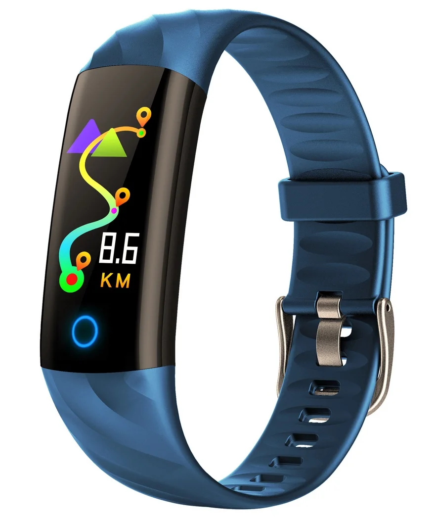 Водонепроницаемый фитнес-браслет CARCAM SMART BAND S5 - BLUE | Электроника