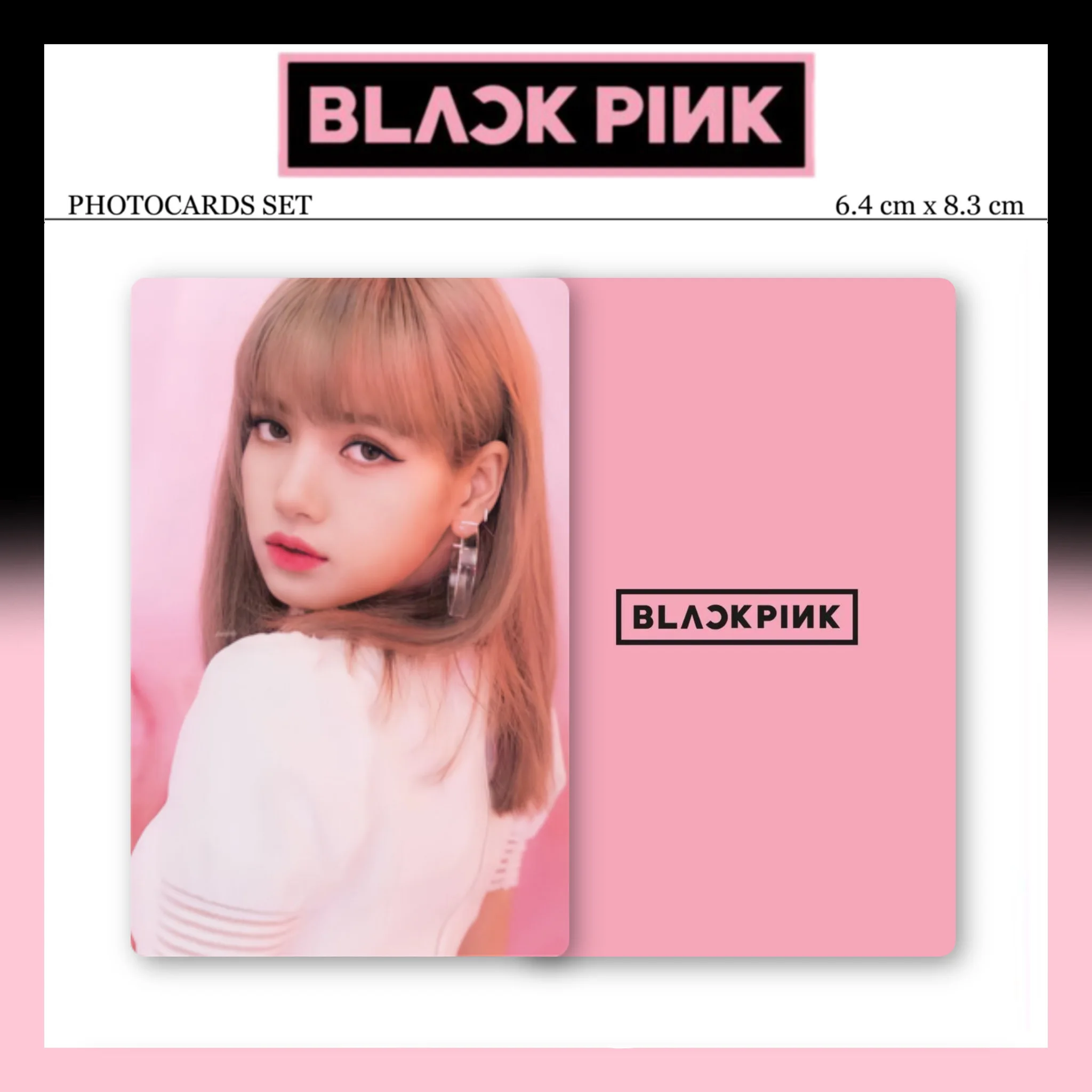 16 шт/комплект KPOP BLACKPINK JENNIE ROSÉ JISOO LISA карты закладка для коллекции | Канцтовары