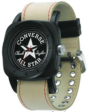 Часы наручные  Converse VR026-310 ремешок кожа и ткань белый цвет
