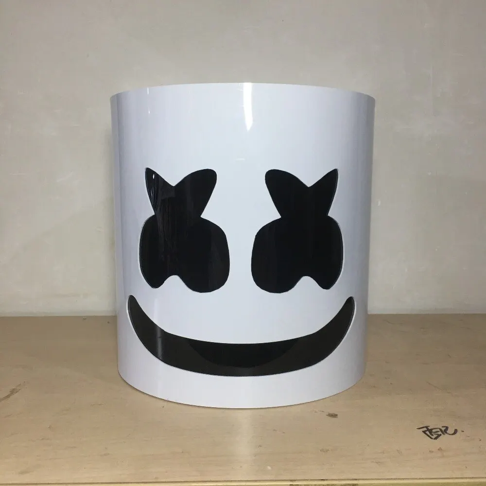 ПВХ DJ Marshmallow маска Marshmello шлем ночной клуб Диско сценическое шоу Танцевальное представление высокое качество