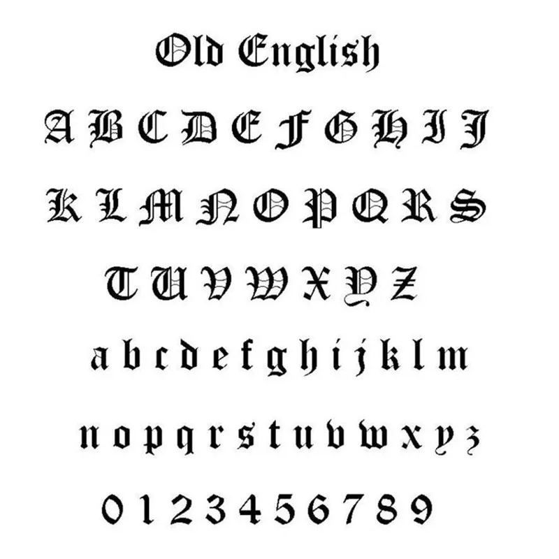 Женское ожерелье ручной работы Готическая старинная английская табличка из