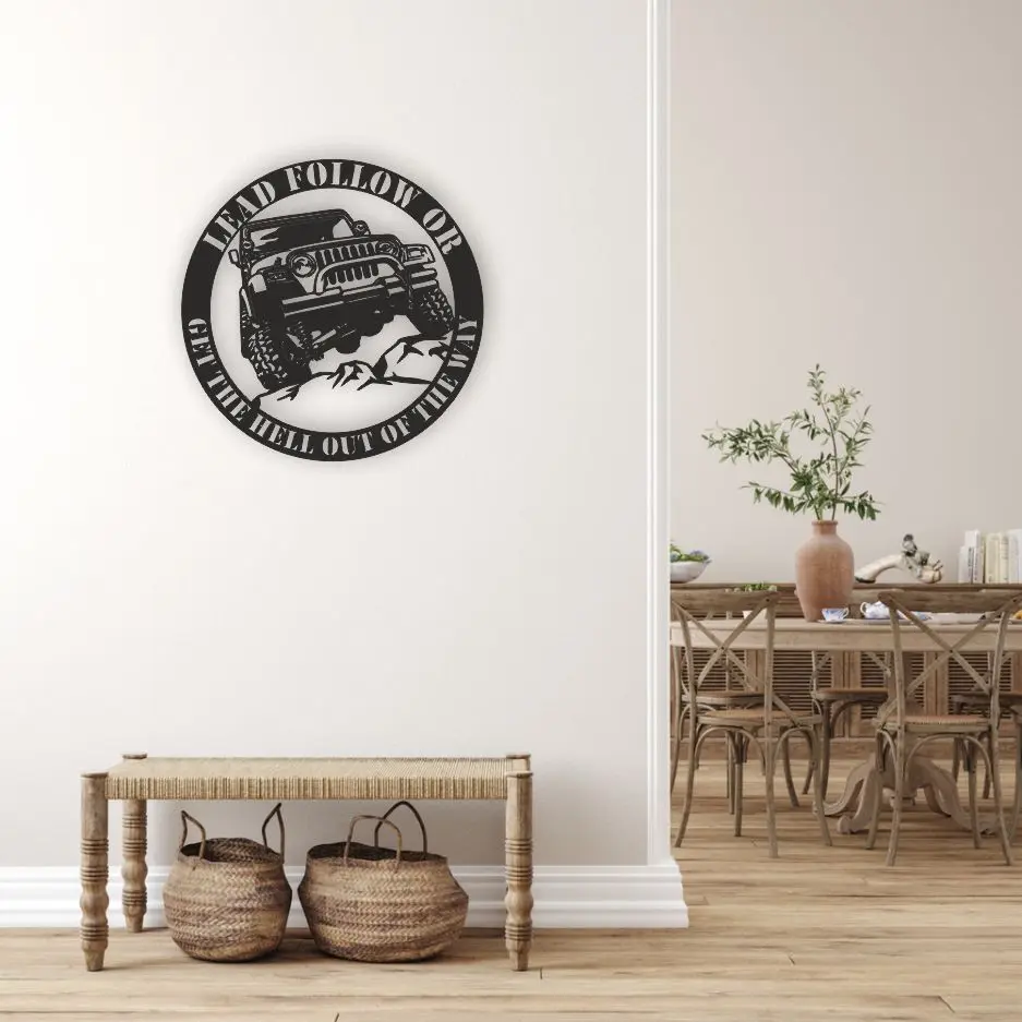 

Декоративное металлическое внедорожное настенное искусство, Металлический Настенный декор, металлическое настенное искусство, Настенный ...