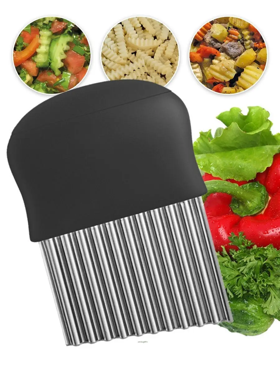 Knife for wavy slicing of fruits and vegetables | Дом и сад