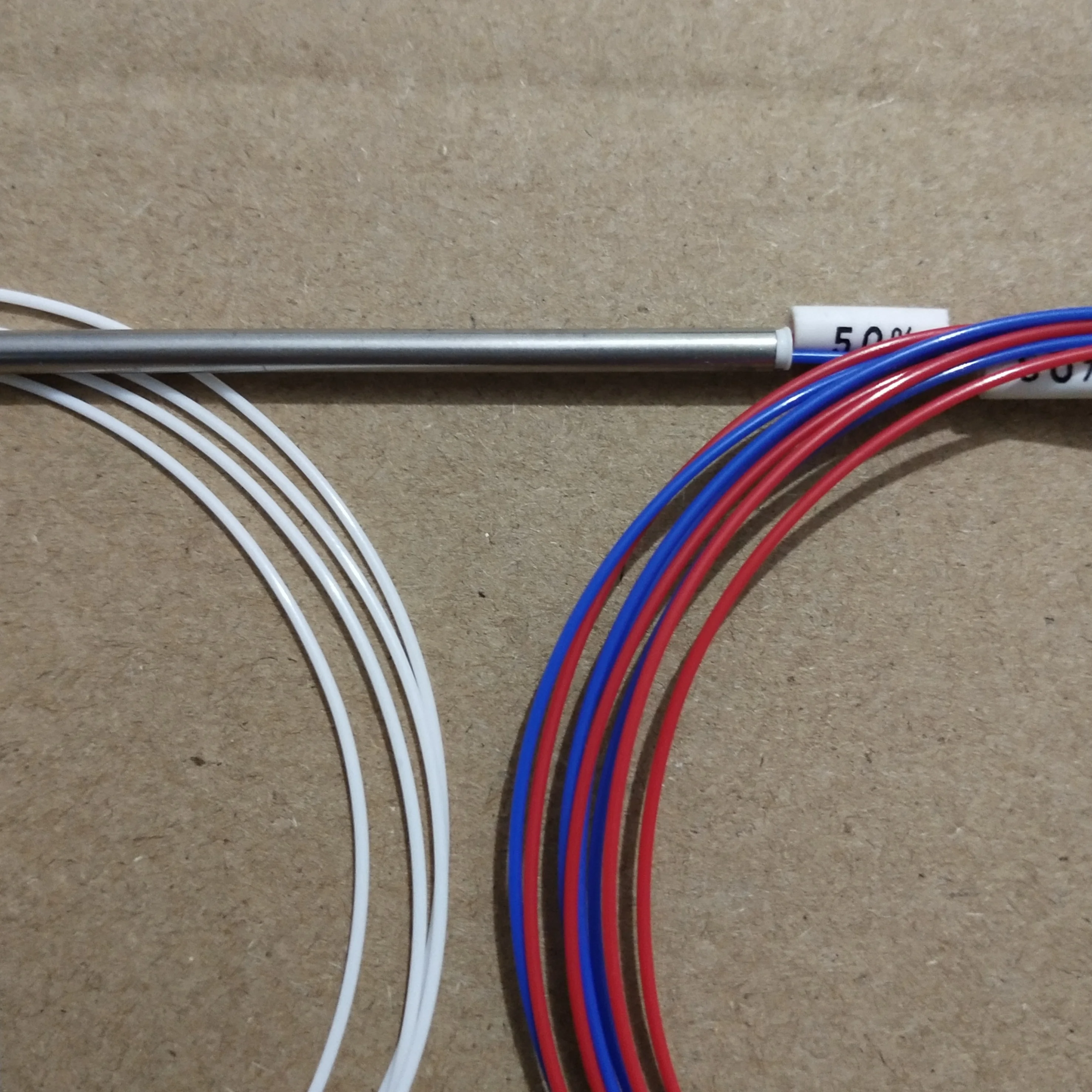 30 шт. упаковочный волоконно оптический FBT сплиттер с разъемом SC UPC 1x2 0 9 мм