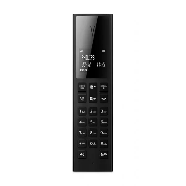 Беспроводной телефон Philips M3551B/23 1 8 &quotlcd DECT 300 mAh черный | Компьютеры и офис