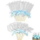 Топперы для торта, 1 бумажные, 16 шт.