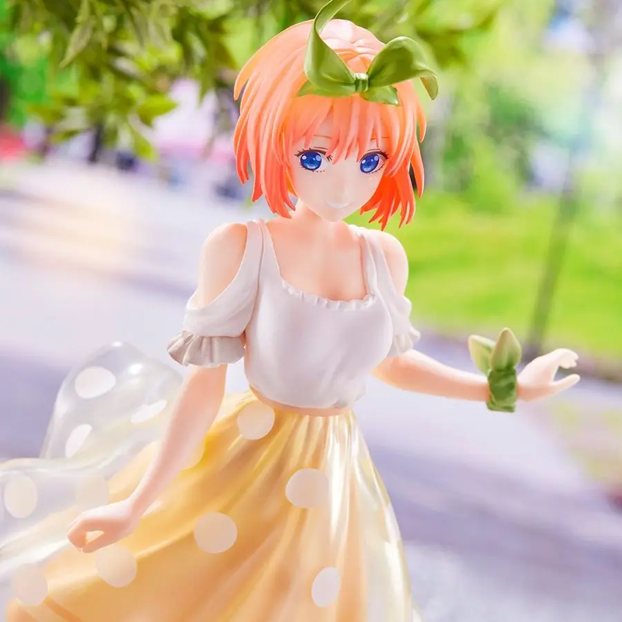

100% оригинальное Оригинальное аниме gotouпучок No Hanayome Nakano Ichika Nino Miku Yotsuba платье экшн-фигурка украшения Realshot