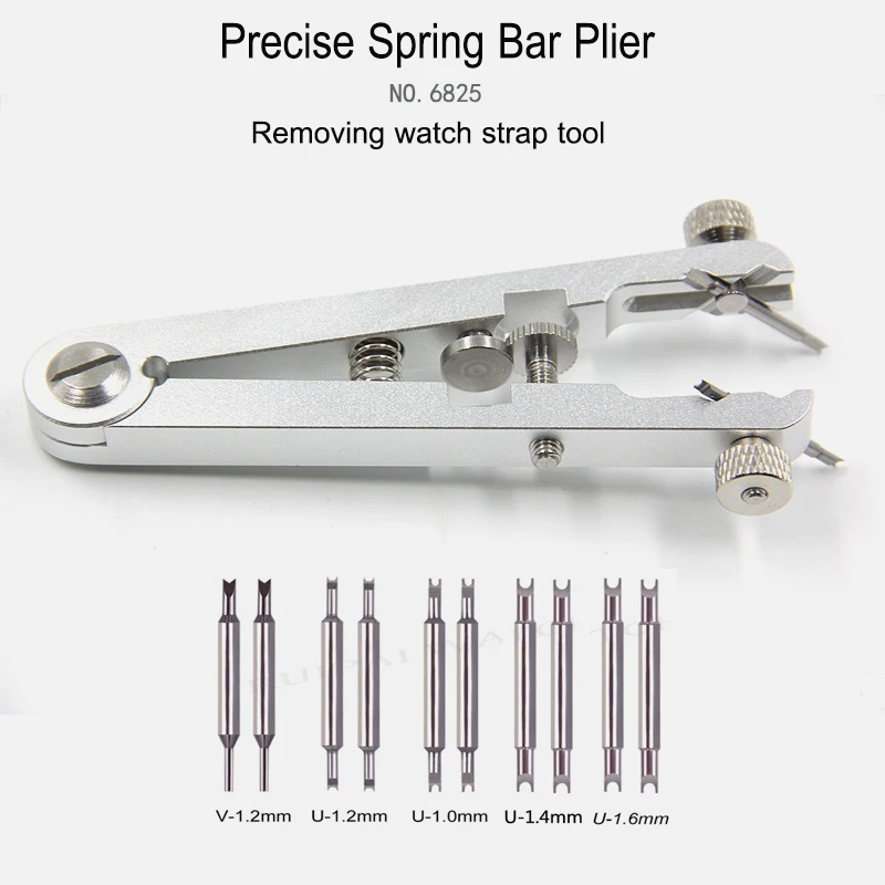 Watch Bracelet Remover Plier 6825 Standard Of Spring Bar Watch Band Strap Repair Removing Tool Adjuster Plier Repair Tool