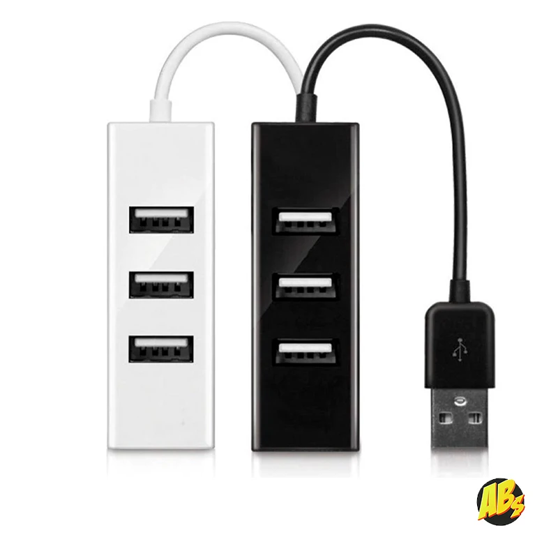USB-хаб на 4 порта USB 2.0 480 мб/с для Windows и Mac настольные компьютеры ноутбуки