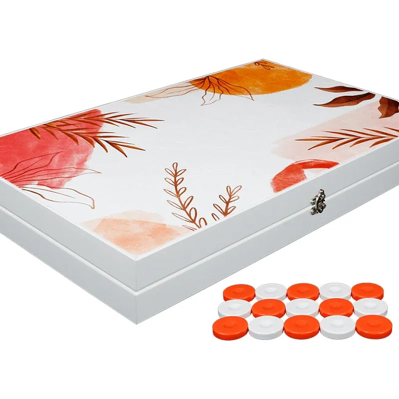 Trend Autumn Board Game Leather Luxury Backgammon Set