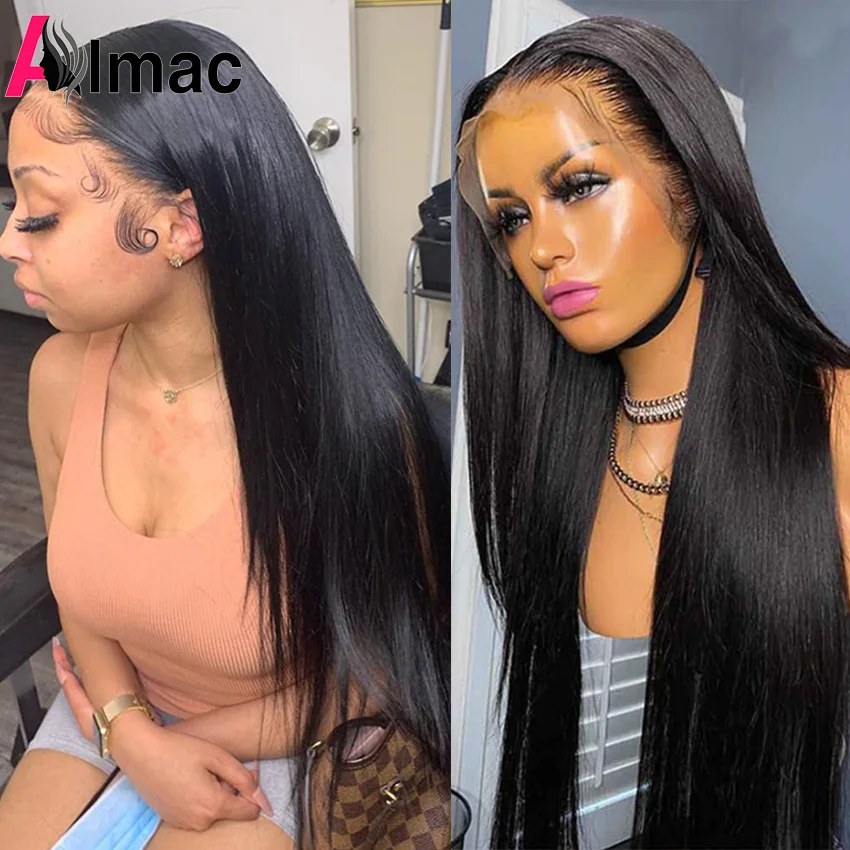 

13x4 Human Hair Wigs For Women Straight Lace Frontal Wigs Brazilian Hair Wigs Pre Plucked With Baby Hair Straight Lace Front Wig