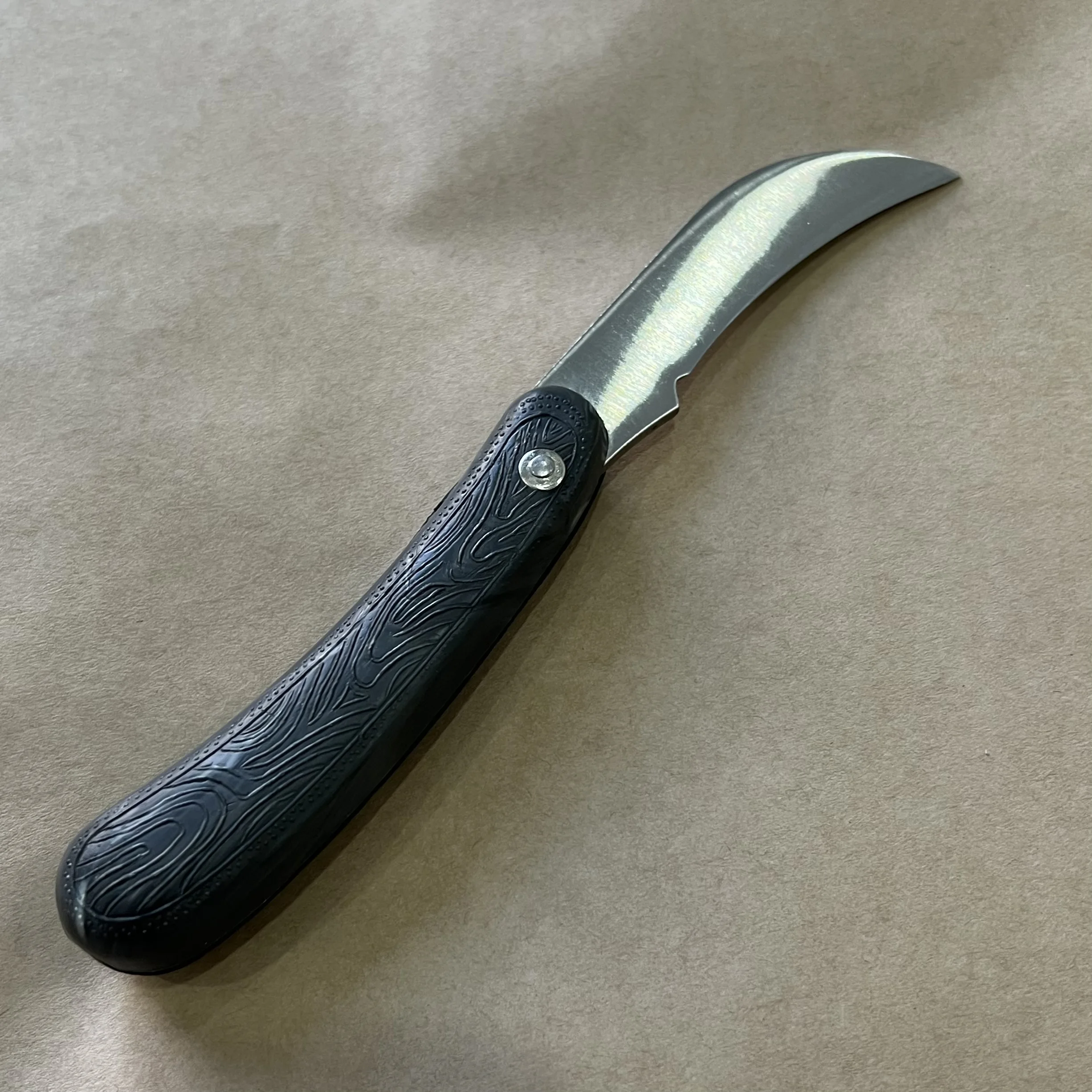 Knife pocket pen Folding Garden hiking fishing steel produced USSR quality |