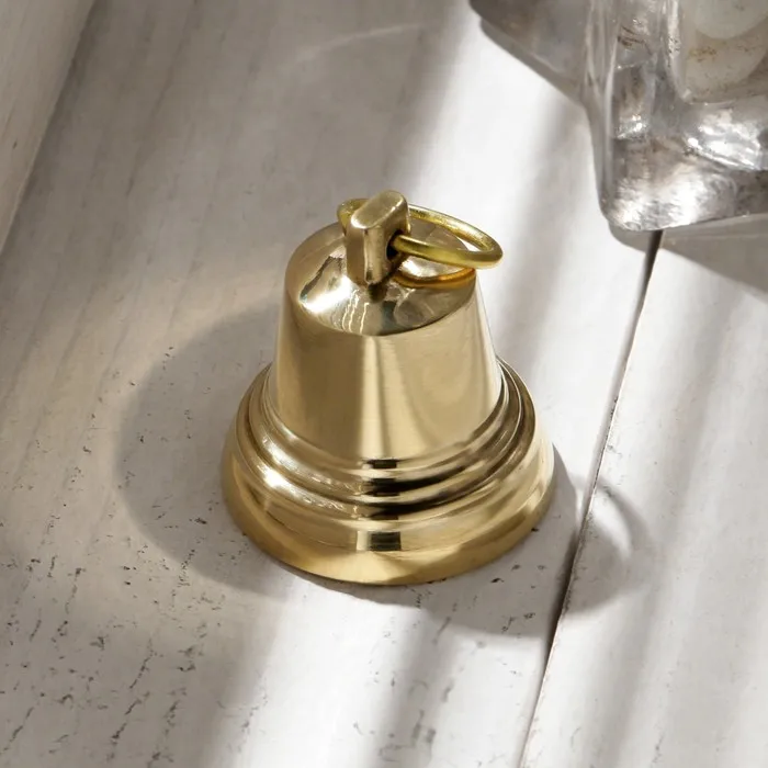 Колокольчик Валдайский 2 полированный с ушком d35 мм (комплект из шт) | Дом и сад