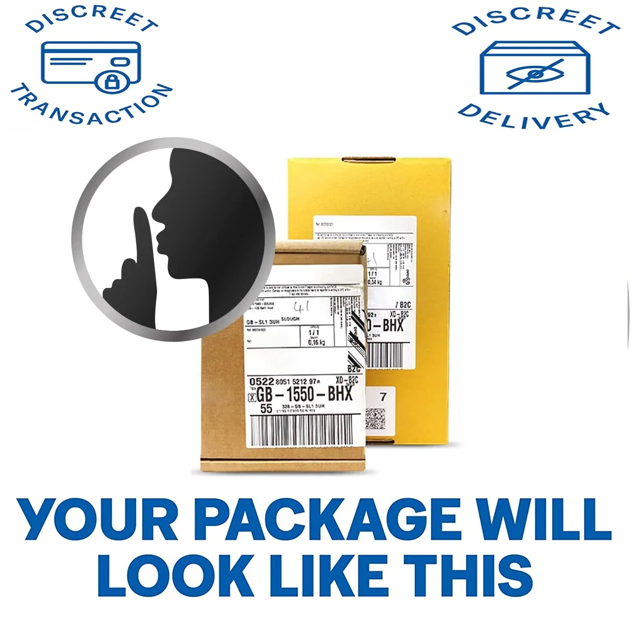 Secret Privacy Shipment Real Product