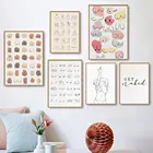 Настенный постер в скандинавском стиле с забавными бумами, абстрактная минималистическая Художественная печать на холсте, Современная Обнаженная картина на стену в ванную комнату, домашний декор
