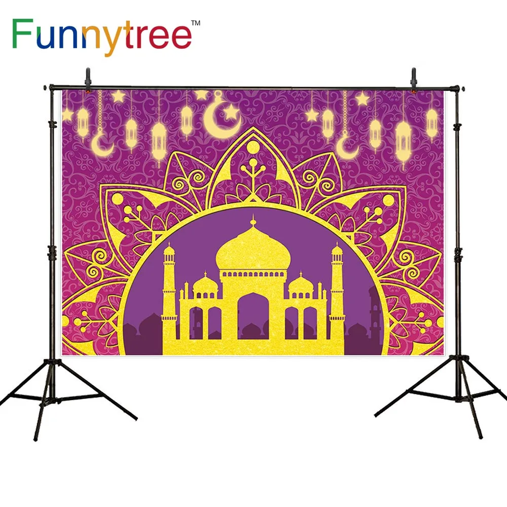 

Фон для фотосъемки Funnytree, фотостудия Eid al-Fitr mubarak night bokeh, Арабская архитектура, фон для фотосъемки