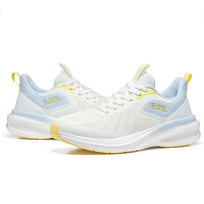 Goldencamel Running Shoes Women's Sneakers Outdoor Breathable Leisure Sports Shoes Lightweight Soft-soled Fitness Jogging Shoes