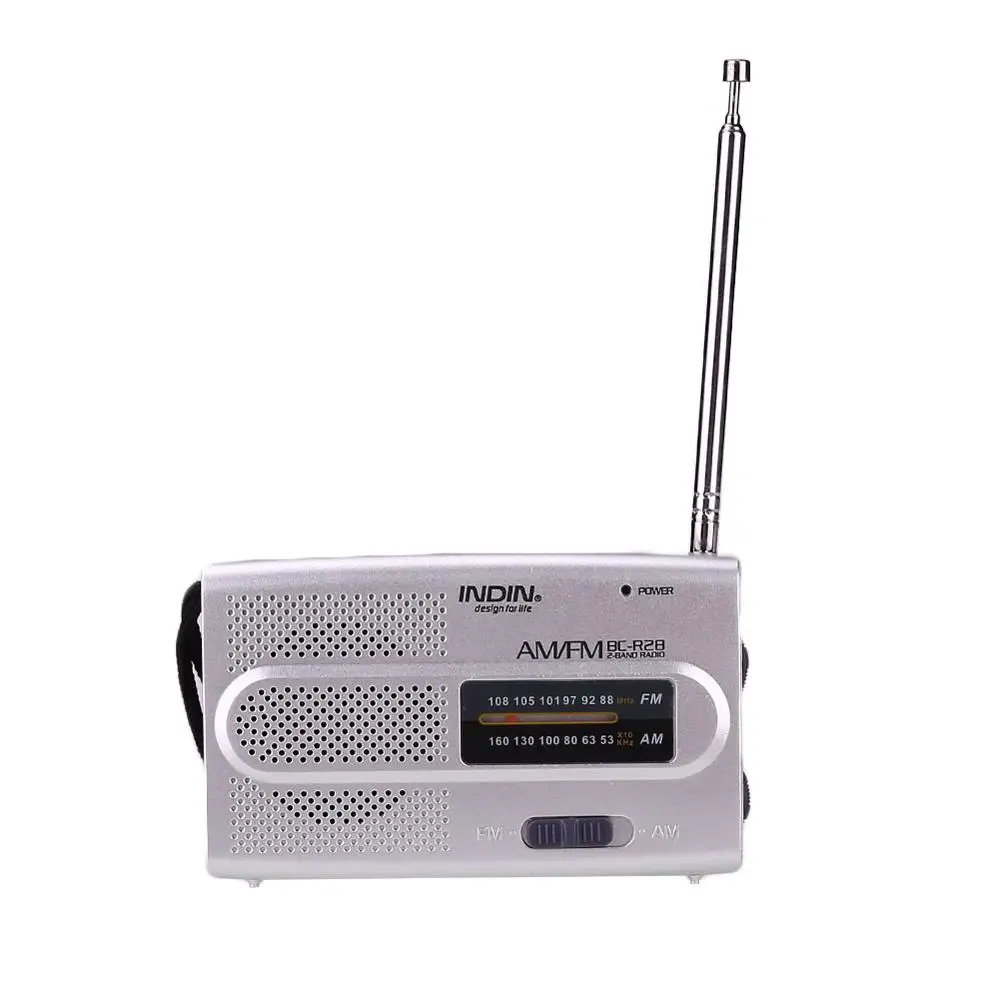 Мини Портативный BC R28 радио AM FM телескопическая антенна динамик моно указатель