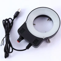 led usb output adjustable dc 5v shadowless ring light iluminator lamp for industry stereo microscope industrial camera