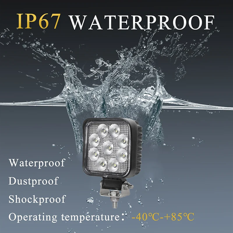 

Car Auto Daytime Running Light Daylight Car Styling Lamp 48W Waterproof Spot Floodlight Offroad LED work light for Truck Car SUV