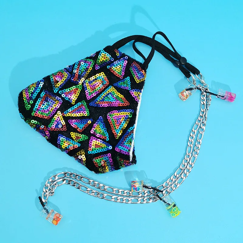 

Hot Sale Stainless Steel Eyeglass Glasses Chain with Charm Baby Bottle Pendant Glasses Chain for Women