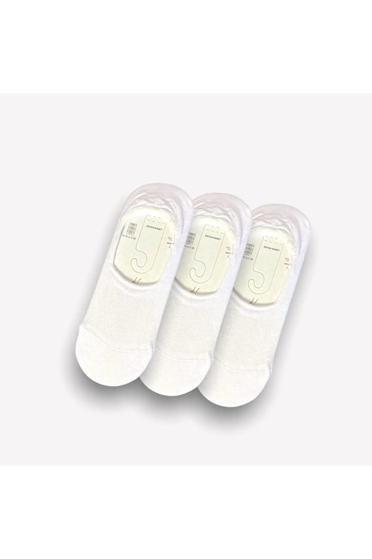 

3 Pack Women's White Ballet Socks