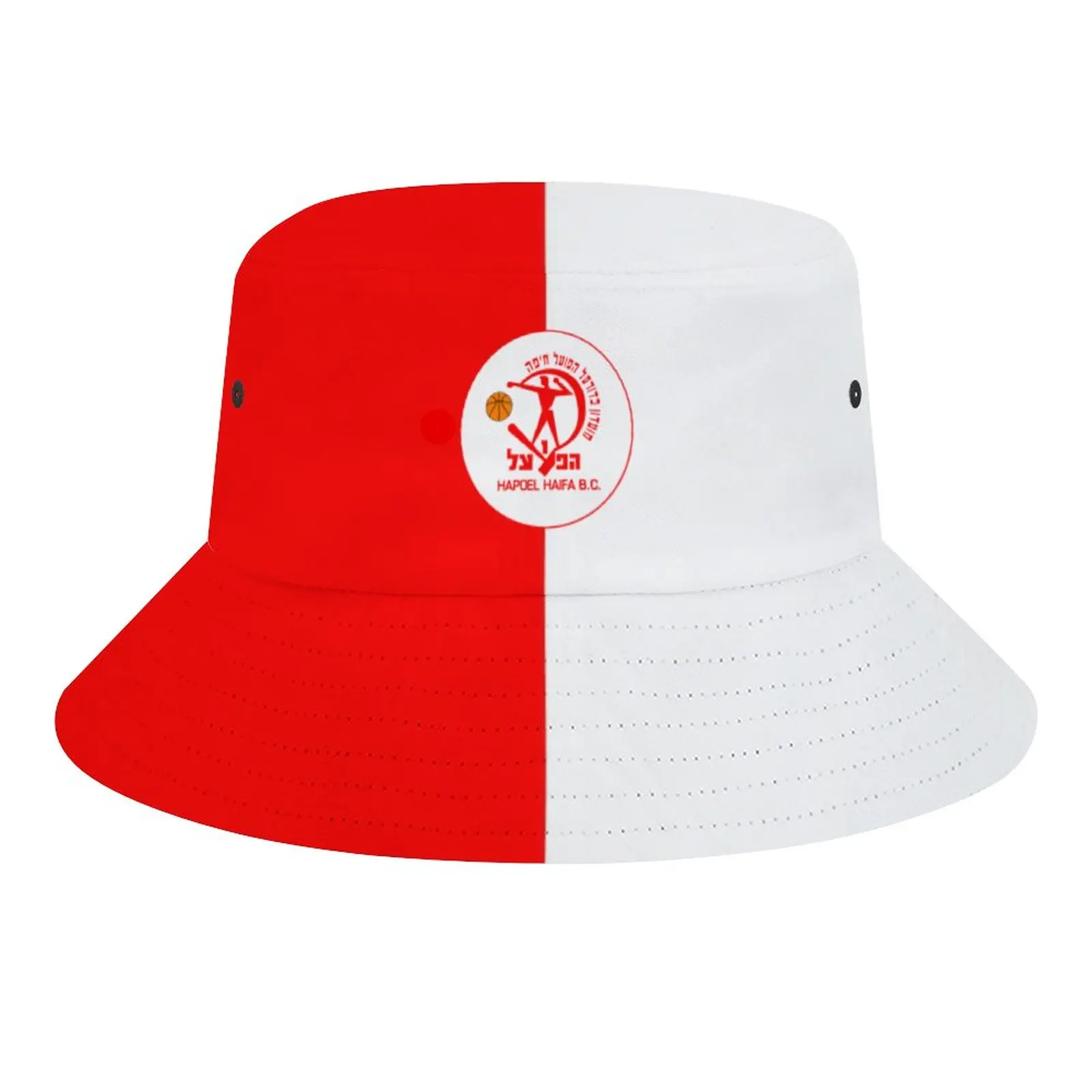 

Israel Hapoel Haifa Bc Fisherman's Cap Outdoor Bucket Hats Fishing Hat Foldable Hip Hop Beach Sun Hats for Women Men