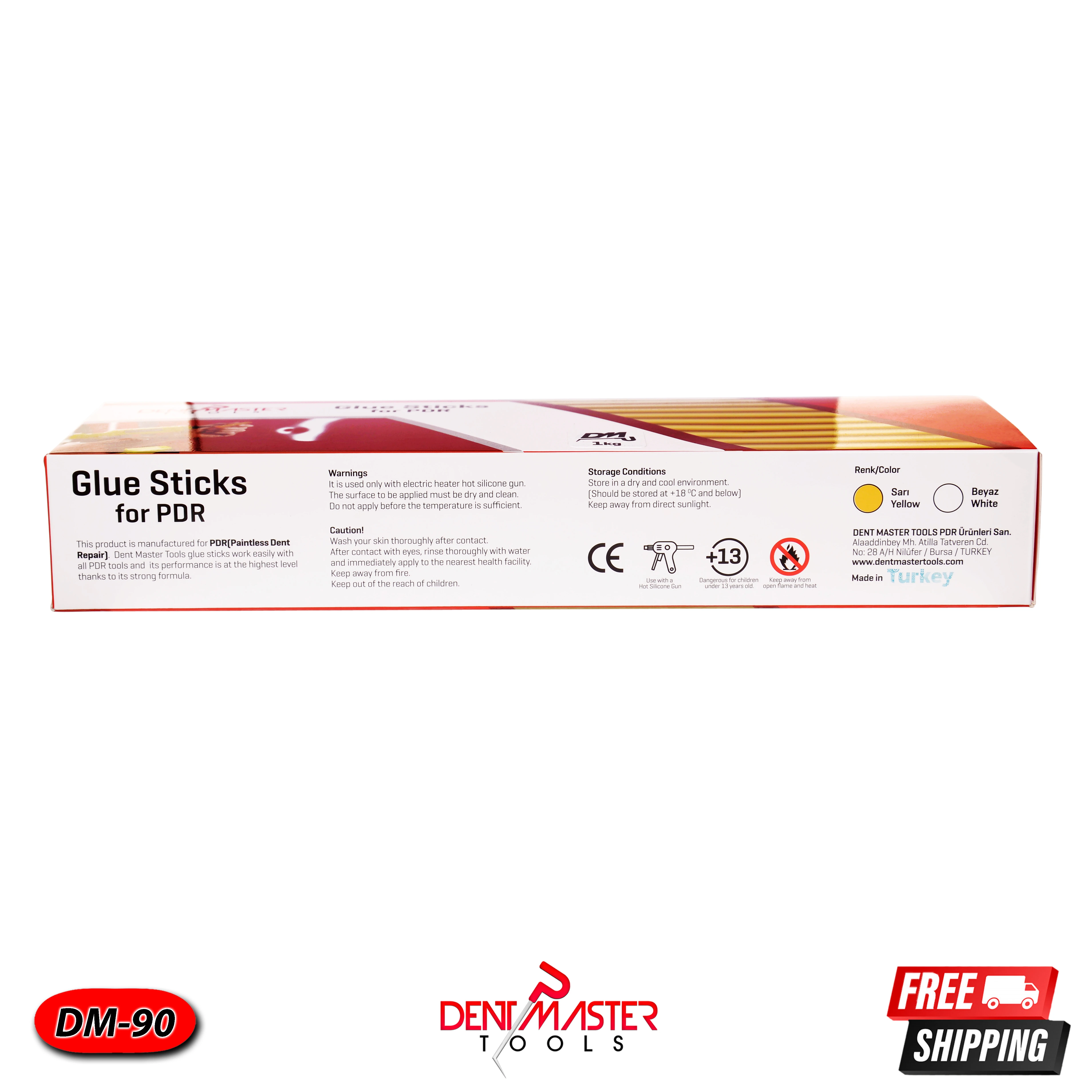 

PDR Glue Sticks Hot Glue Sticks Paintless Dent Repair Tool for Car Repair Dent Remover Tool Set Glue Pulling Tabs High Quality