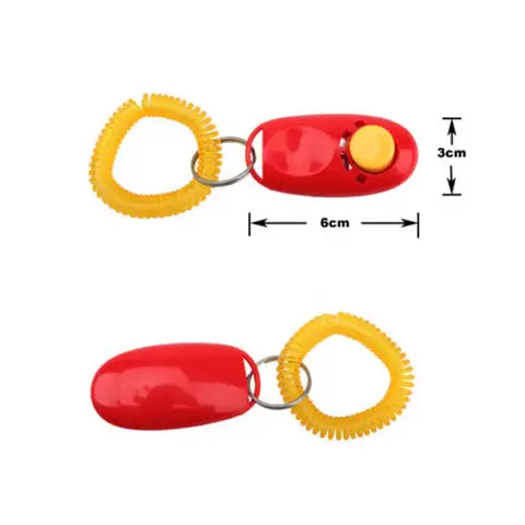 1 * клик для собак и домашних животных, кликер для тренировок потренированию, тренажер на запястье, Новинка