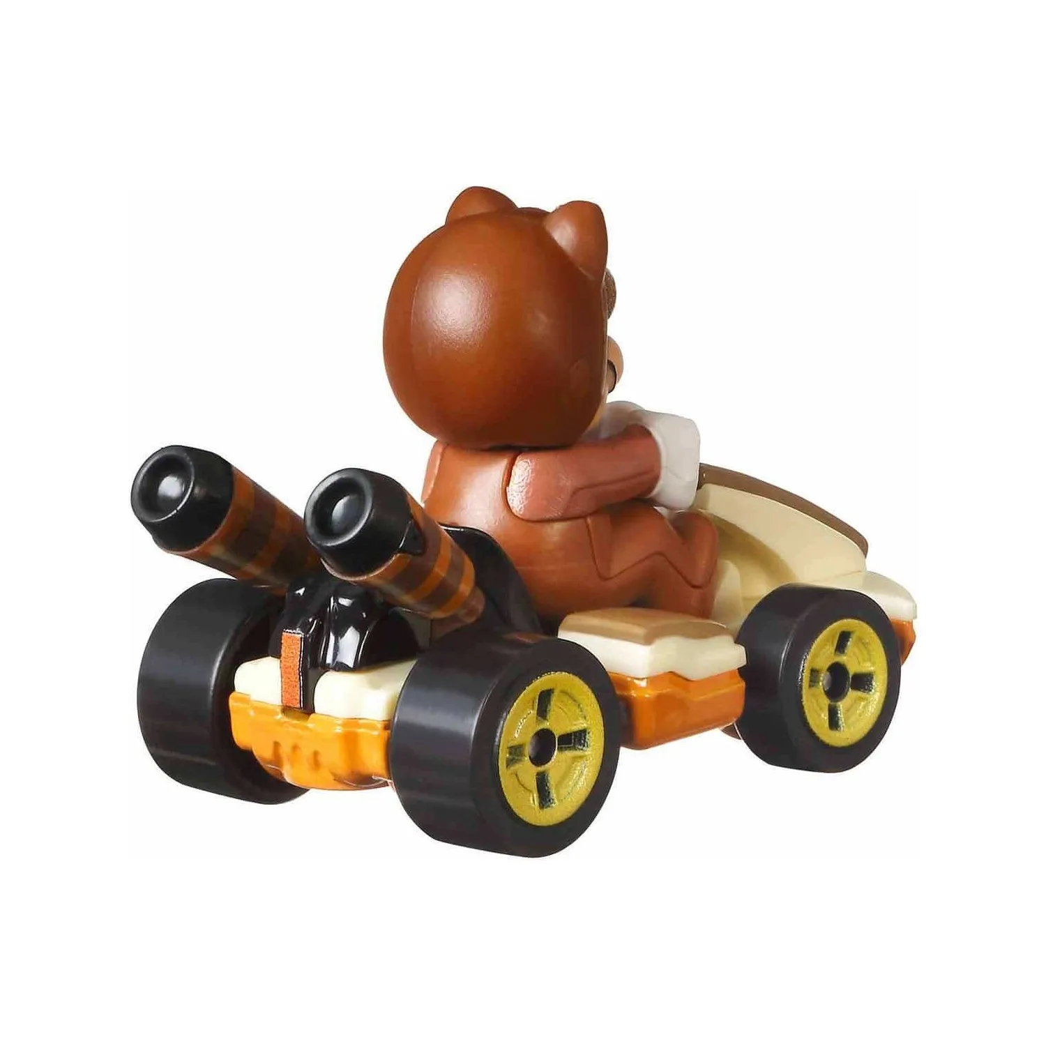 Hotwheels Hot Wheels Mario Kart персонажи транспортных средств GBG25 - Tanooki Mario-стандартный карт |