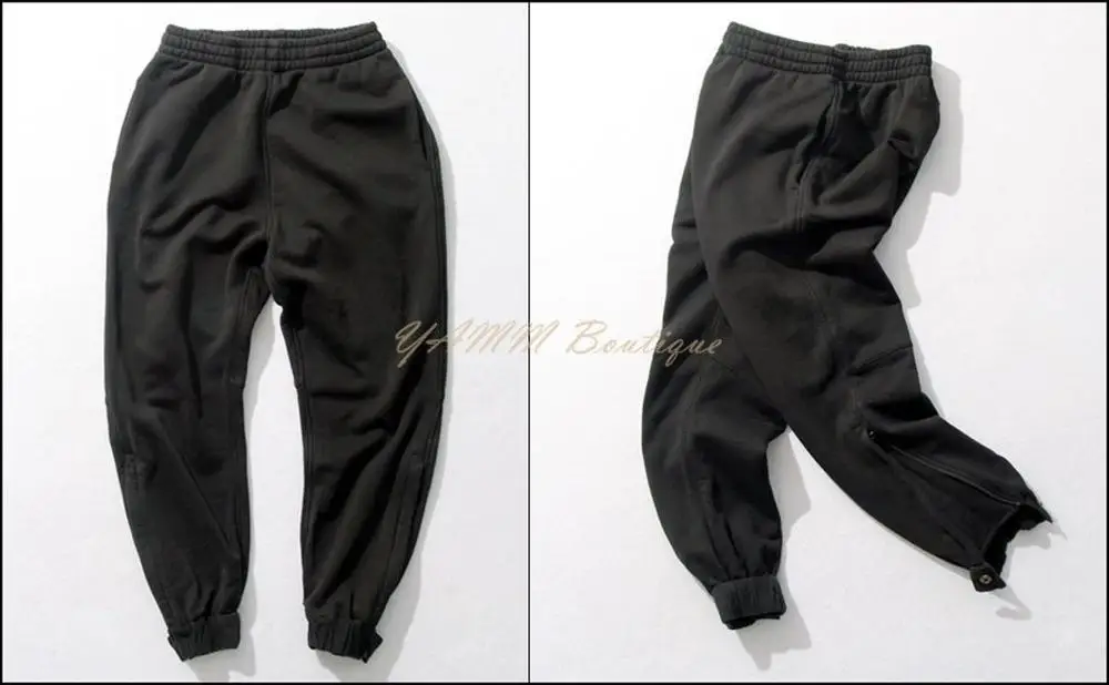 

SIXTH COLLECTION Men's Slim Fitted Bottom Zip Closure Sweatpant Jogger Pants Jersey / Tactical Multi Functional Casual Pants-Tro