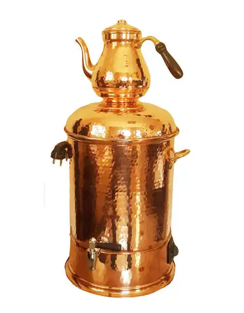 

Турецкая медная керамика Samovar 29 см в наборе