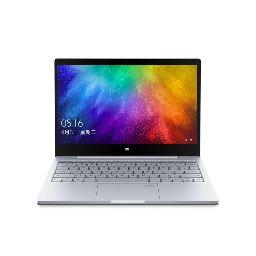 Add Laptop Stand Ноутбук Xiaomi Mi Air 8 Гб DDR4 256 ГБ SSD Intel i5-8250U четырехъядерный ноутбук MX150 2 ГБ GDDR5 Распознавание отпечатков пальцев ультратонкий - Color: Add Laptop Stand