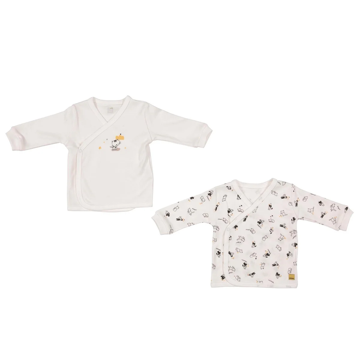 

Bebepan Pets Bodysuit 2 Pieces New Born Boy