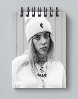 Блокнот Billie Eilish Билли Айлиш № 2 А5 |