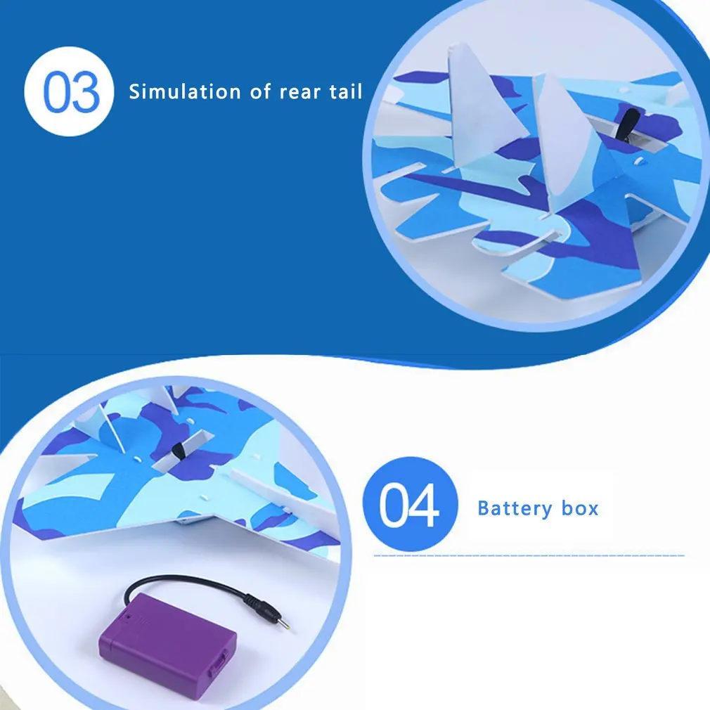 Модель самолета Su27 сделай сам из пенопласта катапульта игрушки для детей