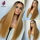 Парик из человеческих волос на прозрачной сетке, 5 Х5 дюймов