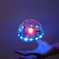 flying ball spinner ball ufo boomerang soaring flying toy mini drone led hand gesture control gift toys for kid adult